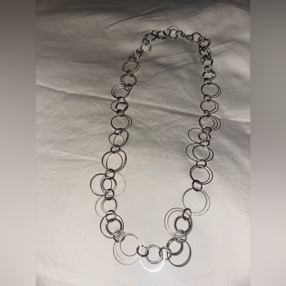 Elegant Silver Chain Necklace
